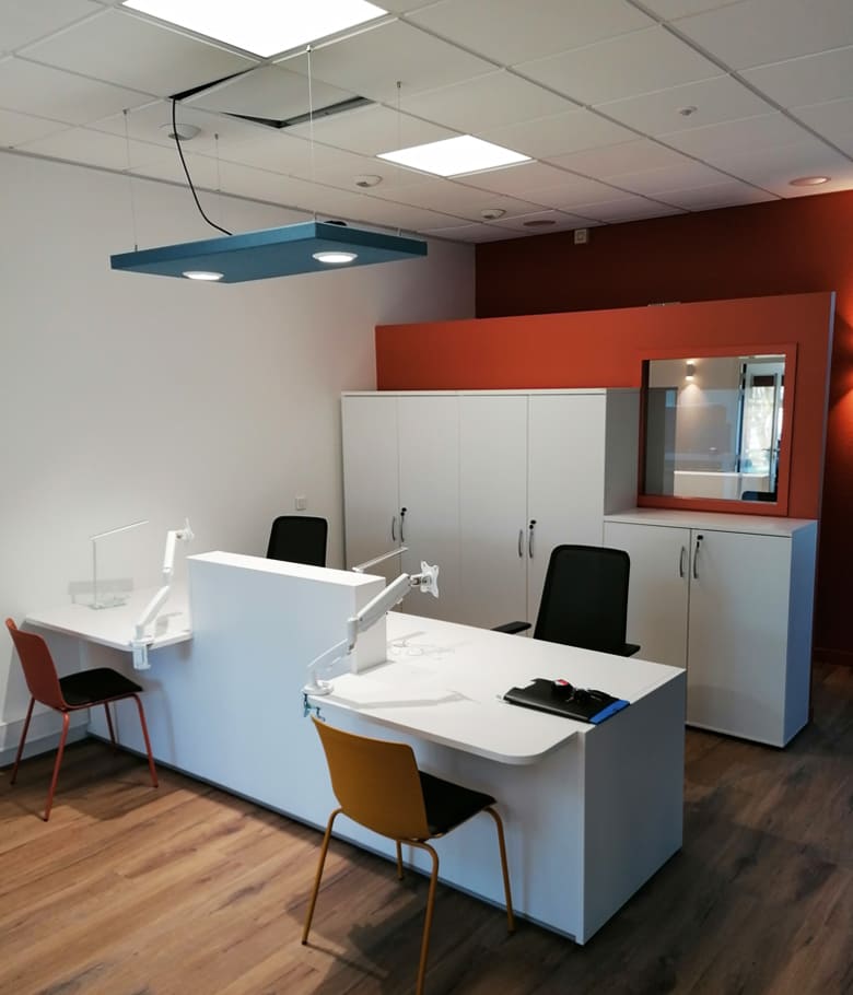 Amenagement espace de travail Tours